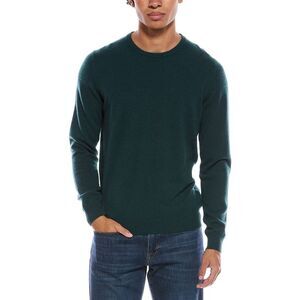 Mette Mens Cashmere Crewneck Sweater, Green